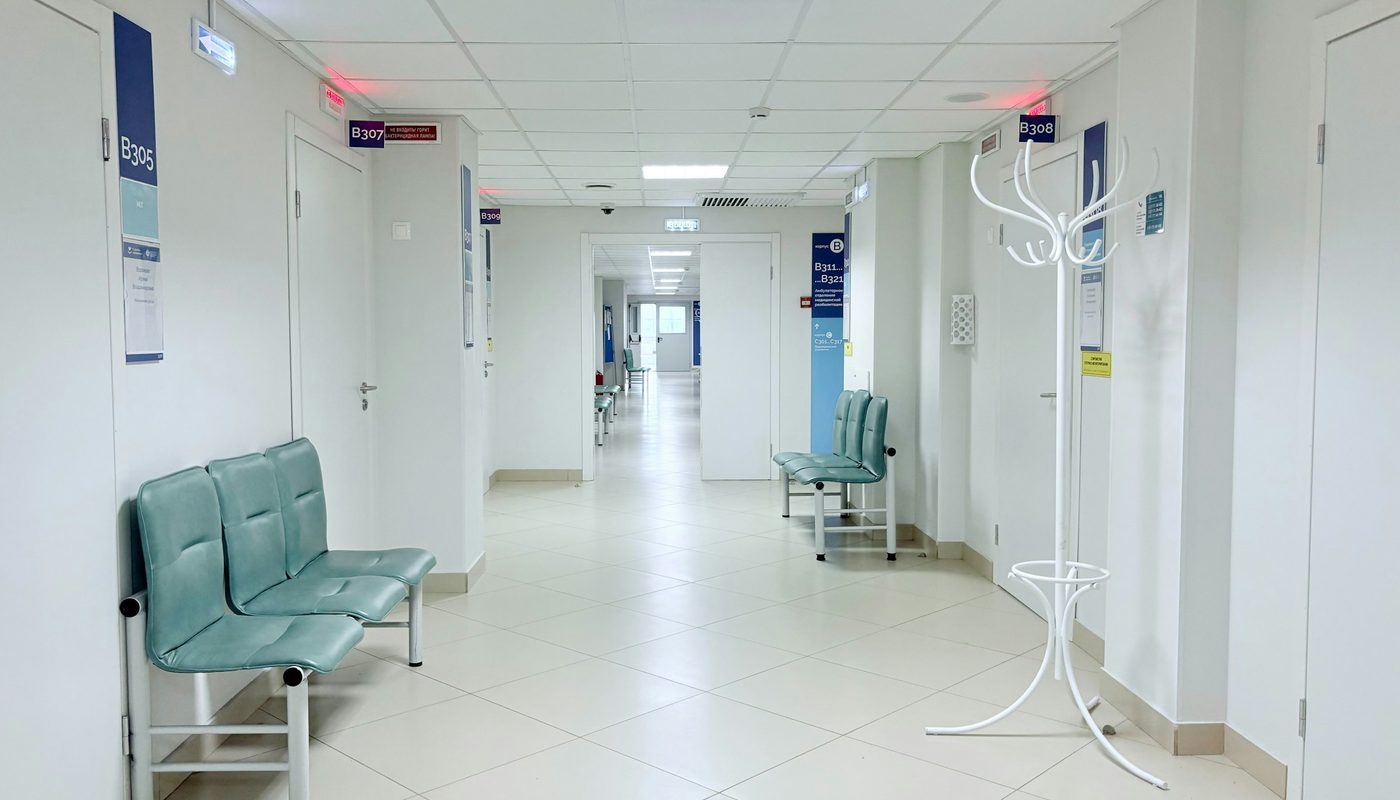Couloir d'hôpital