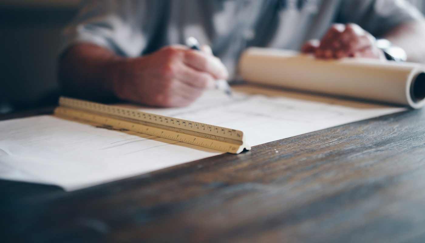 Travail sur des plans